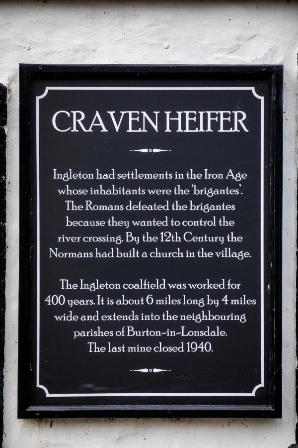 Craven Heifer Ingleton Hotel Ingleton  Luaran gambar